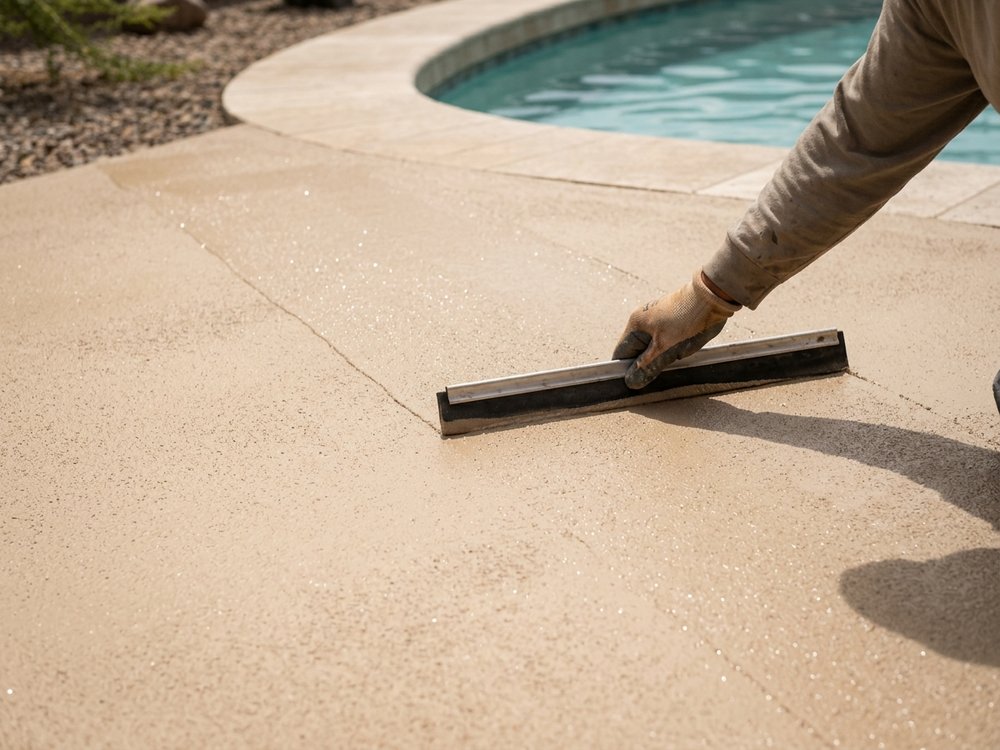 Pool Deck Resurfacing in Las Vegas, NV — Las Vegas Pool Cleaner