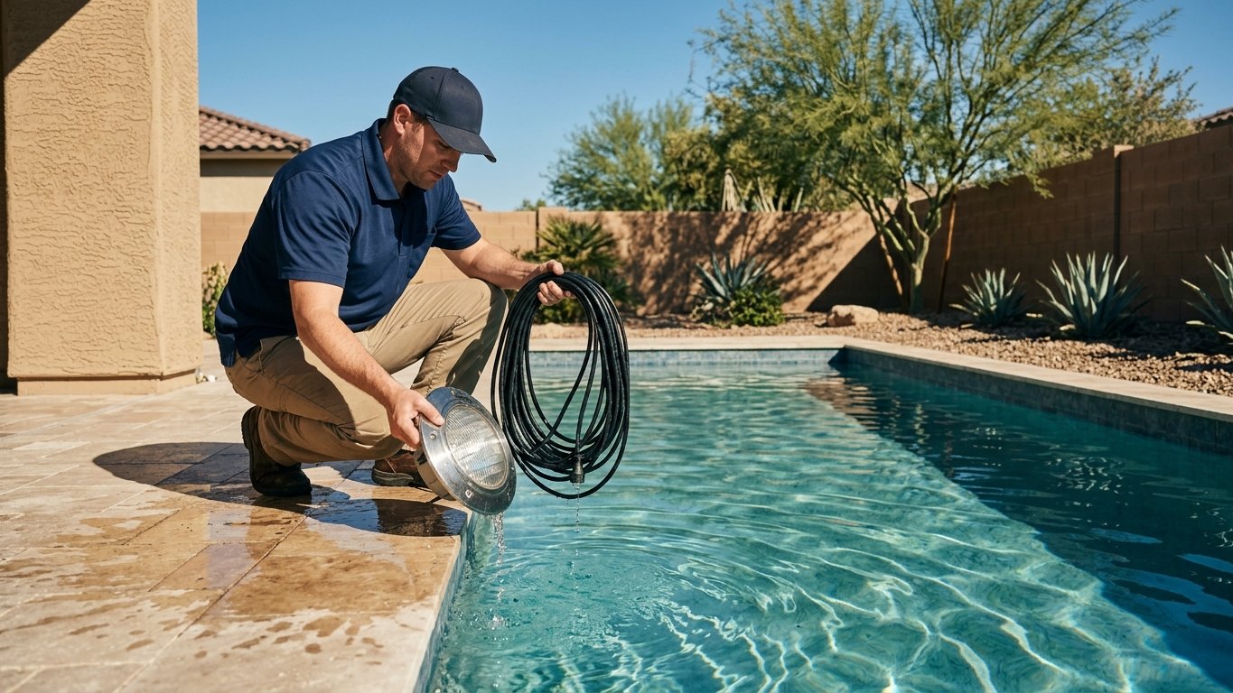 Pool Light Repair & Replacement in Las Vegas, NV — Las Vegas Pool Cleaner